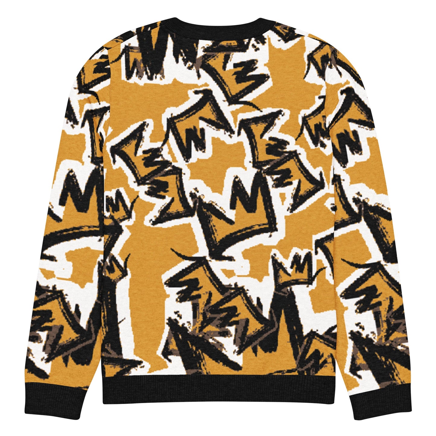 CRWN Knitted crew neck sweater - Amerukhan Basics Clothing - 