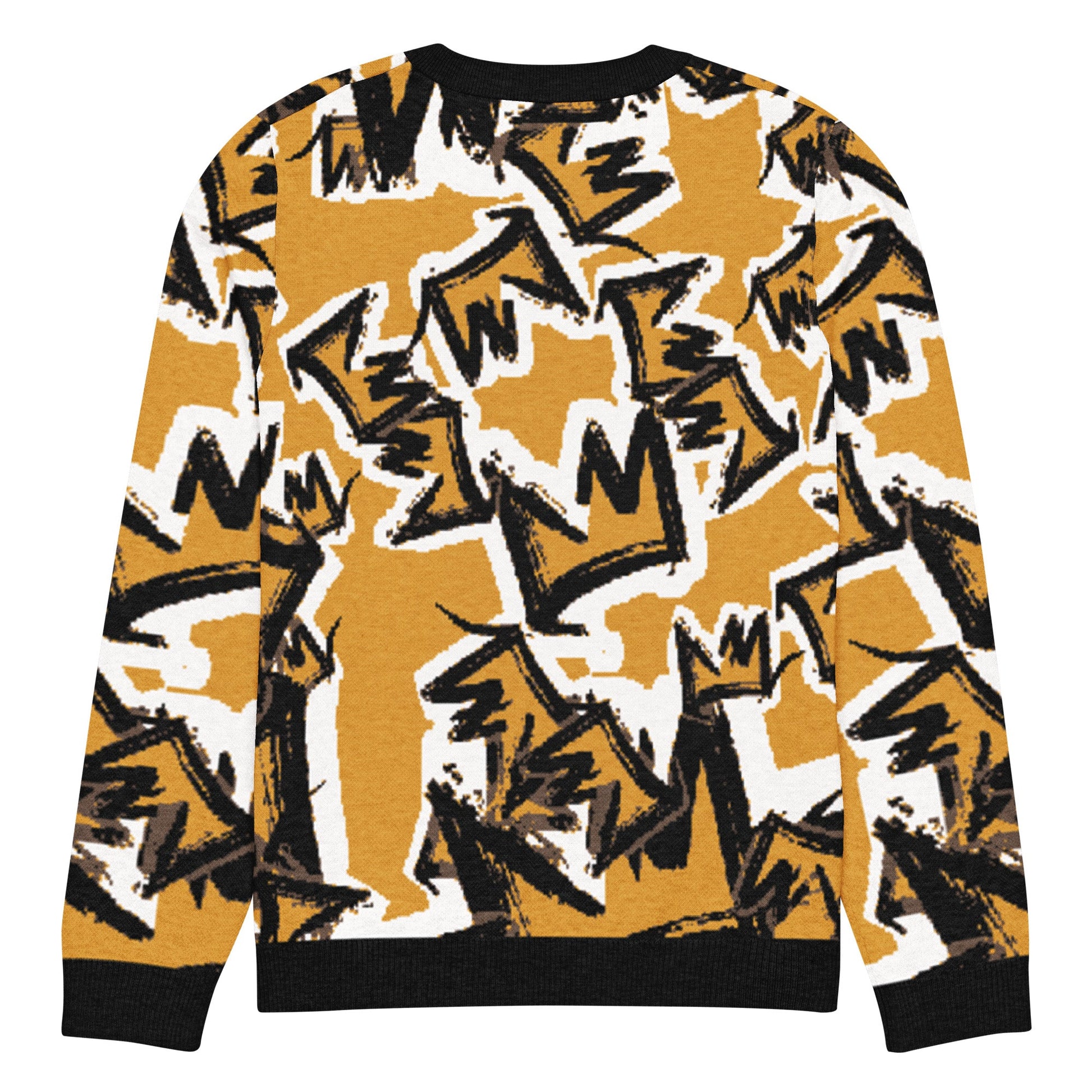 CRWN Knitted crew neck sweater - Amerukhan Basics Clothing - 