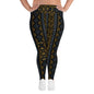 Da Hill 127 street All - Over Print Plus Size Harlem USA Leggings - Amerukhan Basics Clothing - Leggings