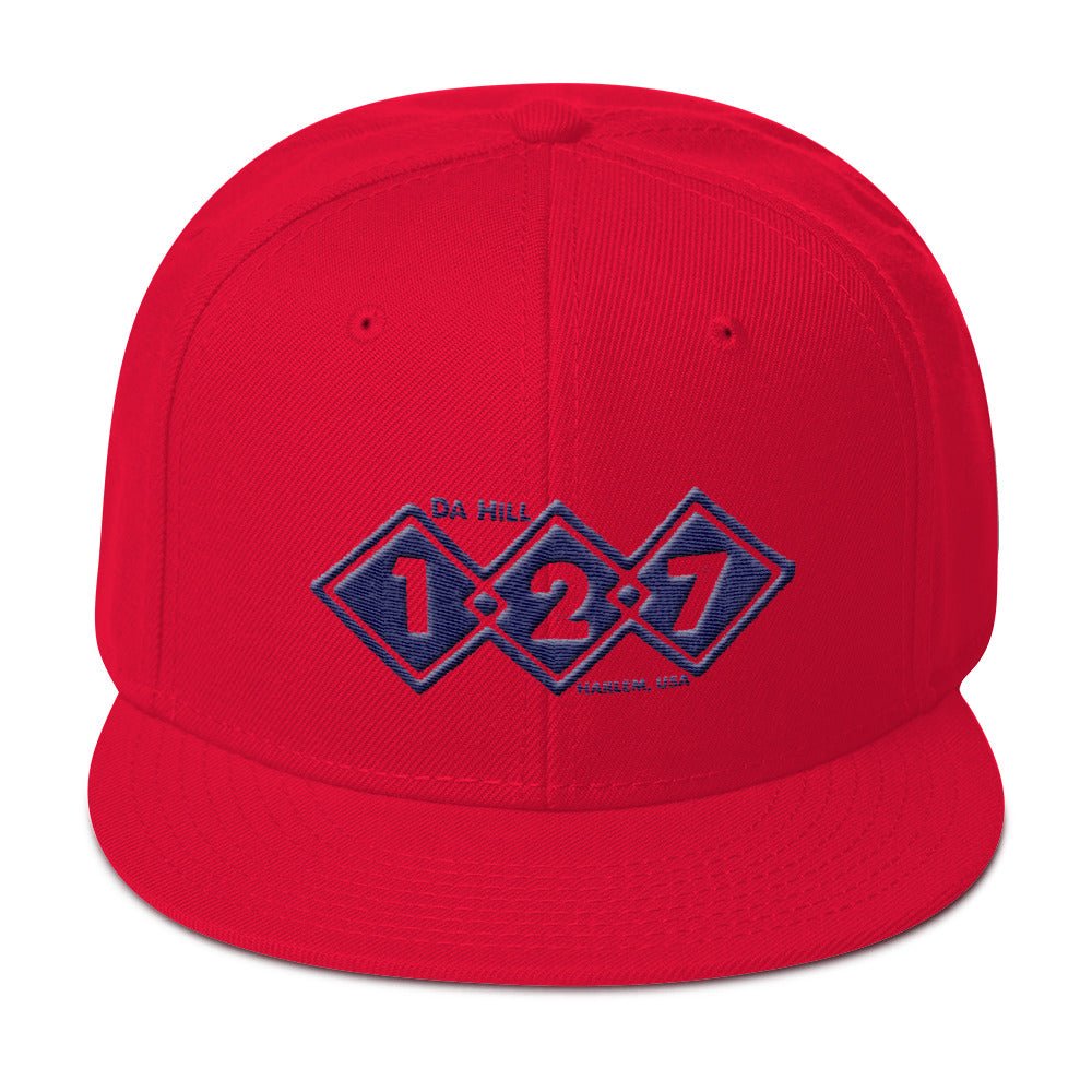 Da Hill 127 street Harlem USA Snapback Hat - Amerukhan Basics Clothing - Snapback Hat