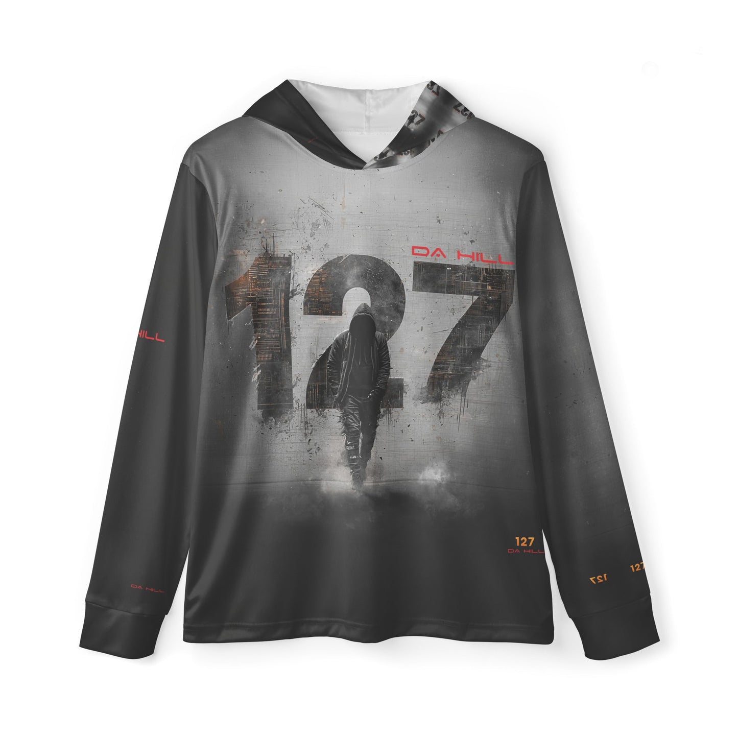 Da Hill 127 warmup hoodie - Amerukhan Basics Clothing - 