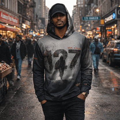 Da Hill 127 warmup hoodie - Amerukhan Basics Clothing - 