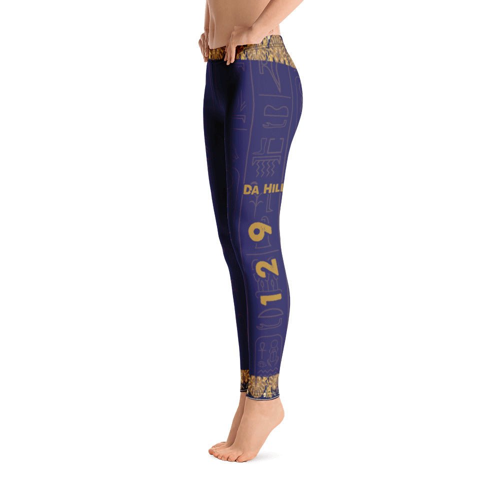 Da Hill 129 street All - Over Print Harlem USA Leggings - Amerukhan Basics Clothing - Leggings