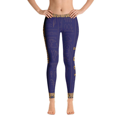 Da Hill 129 street All - Over Print Harlem USA Leggings - Amerukhan Basics Clothing - Leggings