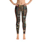 Da Hill 130 Street All - Over Print Harlem USA Leggings - Amerukhan Basics Clothing - Leggings