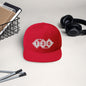 Da Hill 130 street Snapback White stitch Harlem USA Hat - Amerukhan Basics Clothing - Snapback Hat