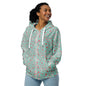 Da Hill '24 Teal Zip Hoodie - Amerukhan Basics Clothing - Hoodies