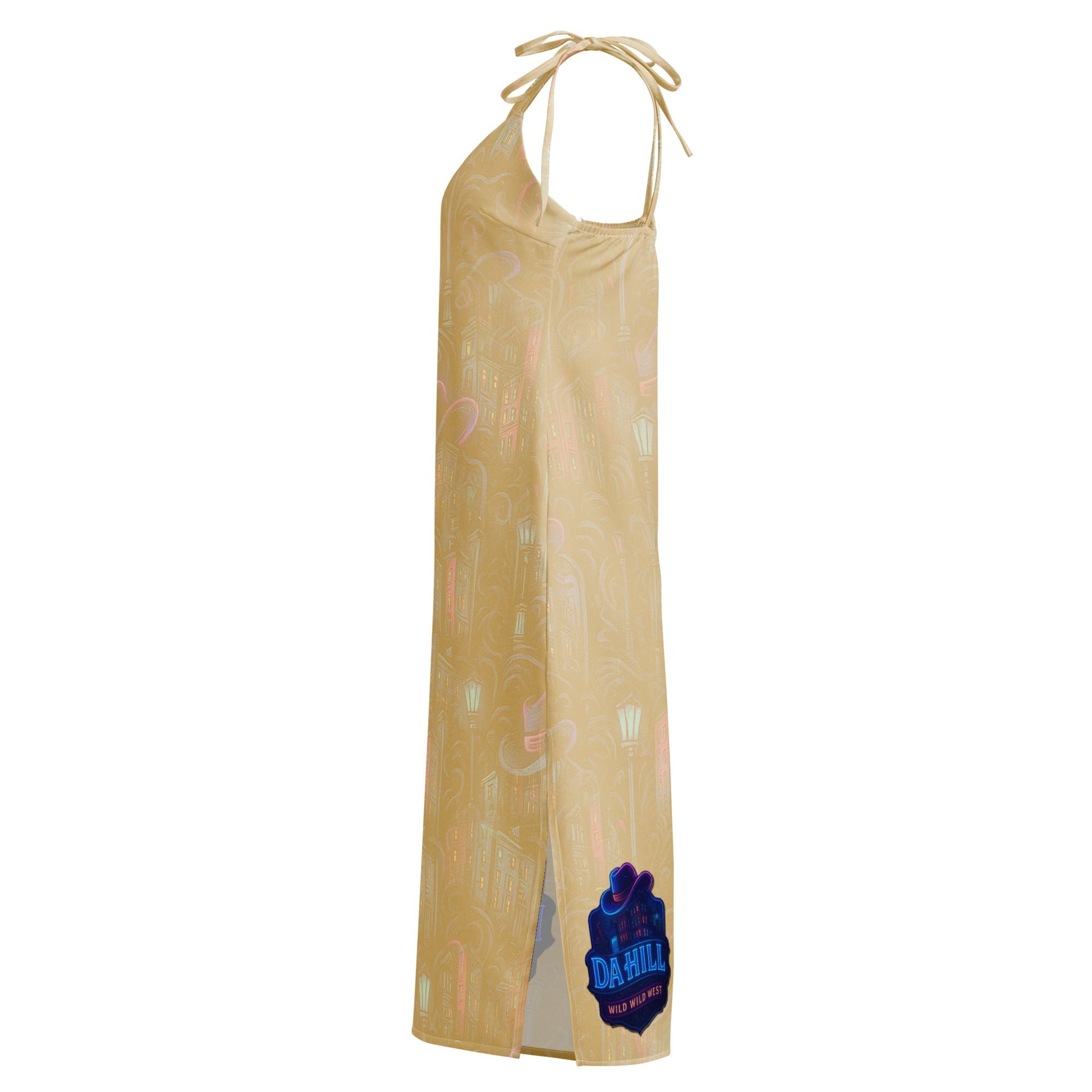 Da Hill Reunion 2025 Tie - strap midi dress - Amerukhan Basics Clothing - 