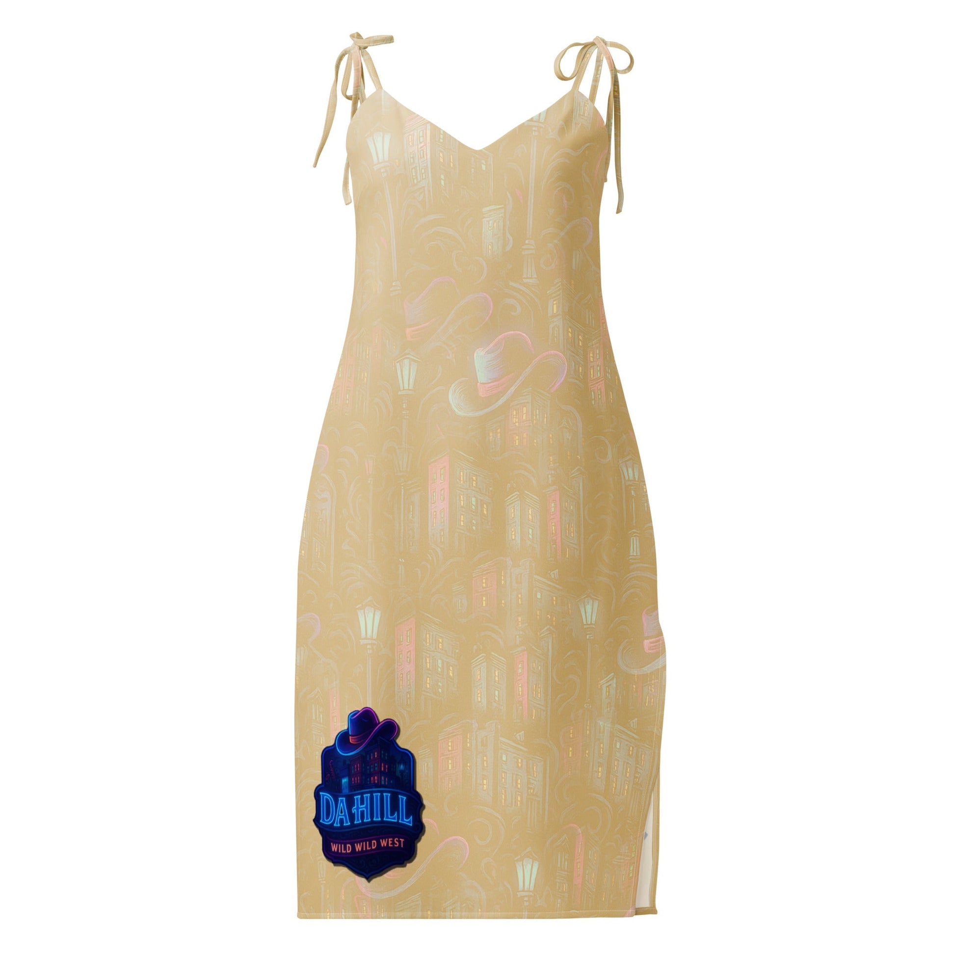 Da Hill Reunion 2025 Tie - strap midi dress - Amerukhan Basics Clothing - 