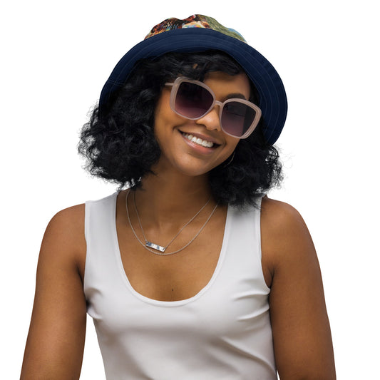 Da Hill Reunion Reversible bucket hat - Amerukhan Basics Clothing - 
