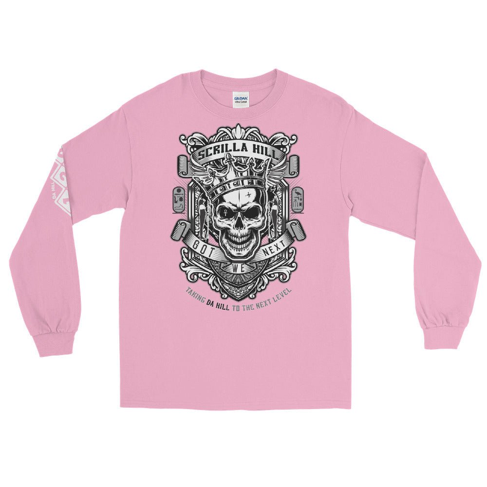 Da Hill Scrilla Hill 130 street Long Sleeve Harlem USA T-Shirt - Amerukhan Basics Clothing - T-Shirts