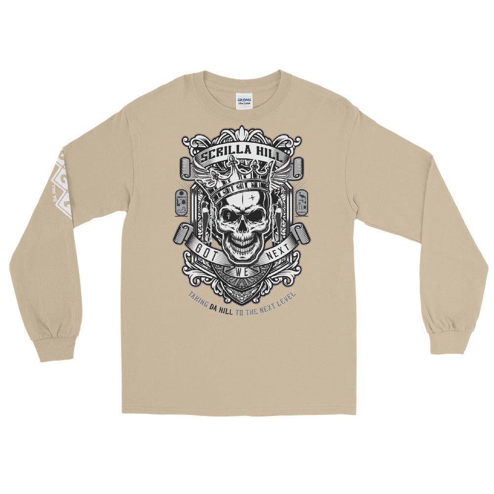Da Hill Scrilla Hill 130 street Long Sleeve Harlem USA T-Shirt - Amerukhan Basics Clothing - T-Shirts