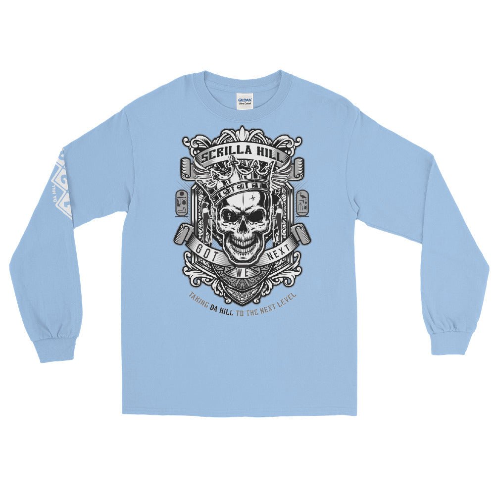 Da Hill Scrilla Hill 130 street Long Sleeve Harlem USA T-Shirt - Amerukhan Basics Clothing - T-Shirts