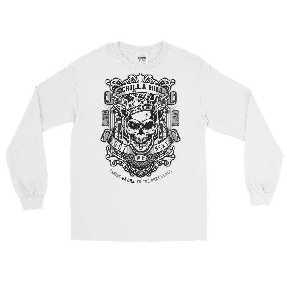 Da Hill Scrilla Hill 130 street Long Sleeve Harlem USA T-Shirt - Amerukhan Basics Clothing - T-Shirts