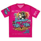 Da Hill - Summer of Hip Hop All - Over Tee - Hot Pink (2X+) - Amerukhan Basics Clothing - T-Shirts