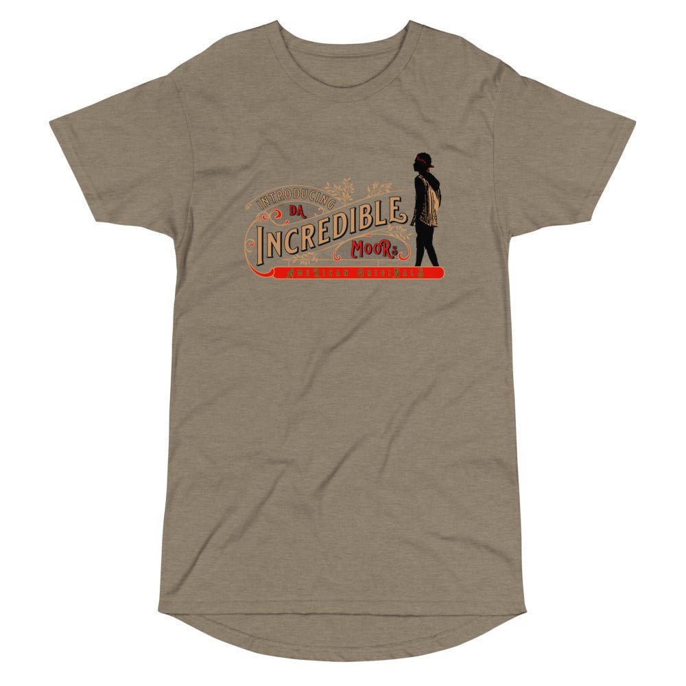 Da Incredible Moors Long Body Urban Tee - Amerukhan Basics Clothing - T-Shirts