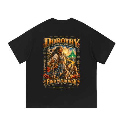 Dorothy — The Ancestral Wayfinder Graphic Tee - Amerukhan Basics Clothing - T-Shirts