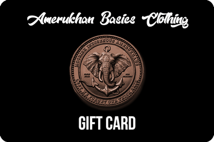 Gift Card - Amerukhan Basics Clothing - Gift Card