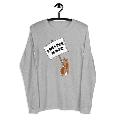 Guinea Pigs No More! Unisex Long Sleeve Tee - Amerukhan Basics Clothing - T-Shirts