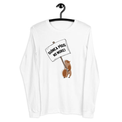 Guinea Pigs No More! Unisex Long Sleeve Tee - Amerukhan Basics Clothing - T-Shirts