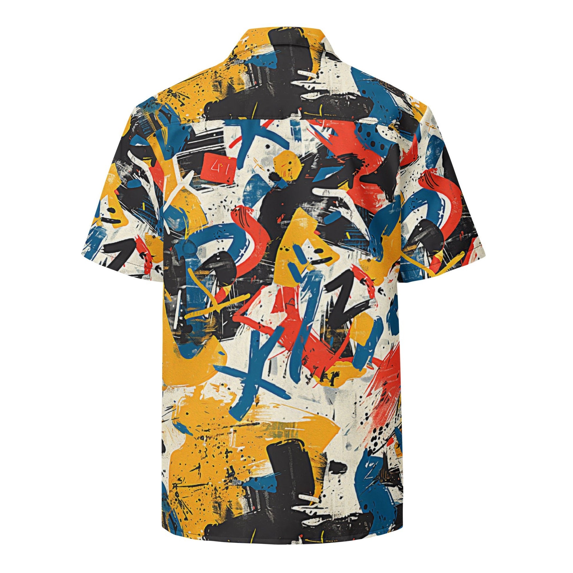 Cupid's Curse Mural S/S Camp Collar Shirt