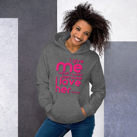 I Give Me Hoodie - Amerukhan Basics Clothing - 