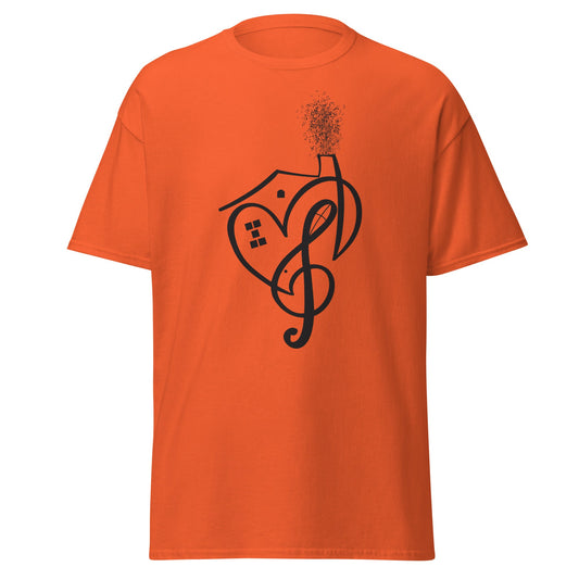 I Love House Music (Black) - Amerukhan Basics Clothing - 