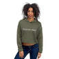 Intellectual Badass! Crop Hoodie - Amerukhan Basics Clothing - Hoodies