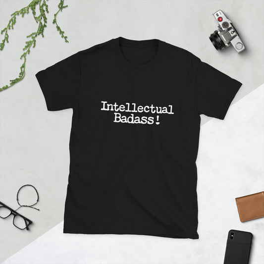 Intellectual Badass! T-Shirt - Amerukhan Basics Clothing - T-Shirts