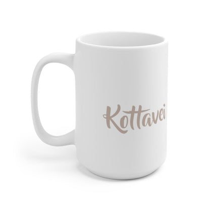 Kottavei White Mug - Amerukhan Basics Clothing - Mug