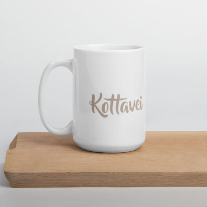 Kottavei White mug - Amerukhan Basics Clothing - 