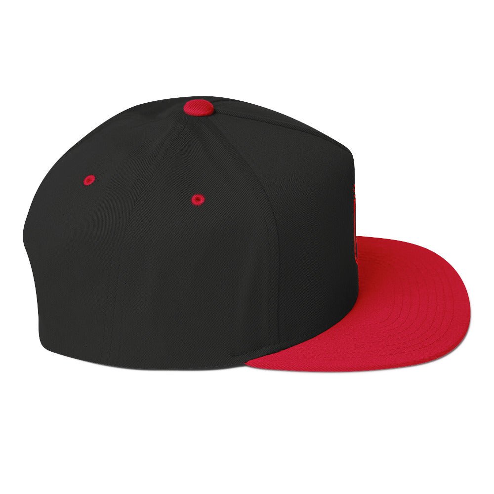 LaDuna Flat Bill Cap - Amerukhan Basics Clothing - 