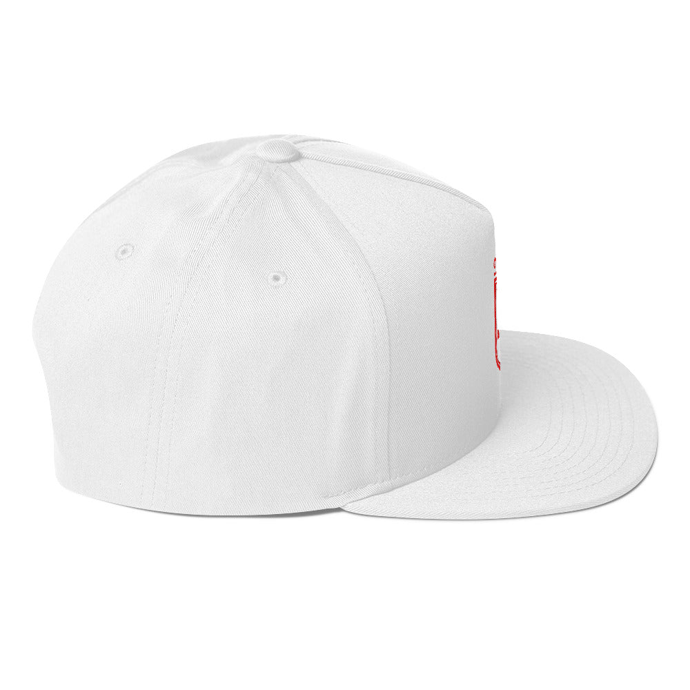 LaDuna Flat Bill Cap - Amerukhan Basics Clothing - 