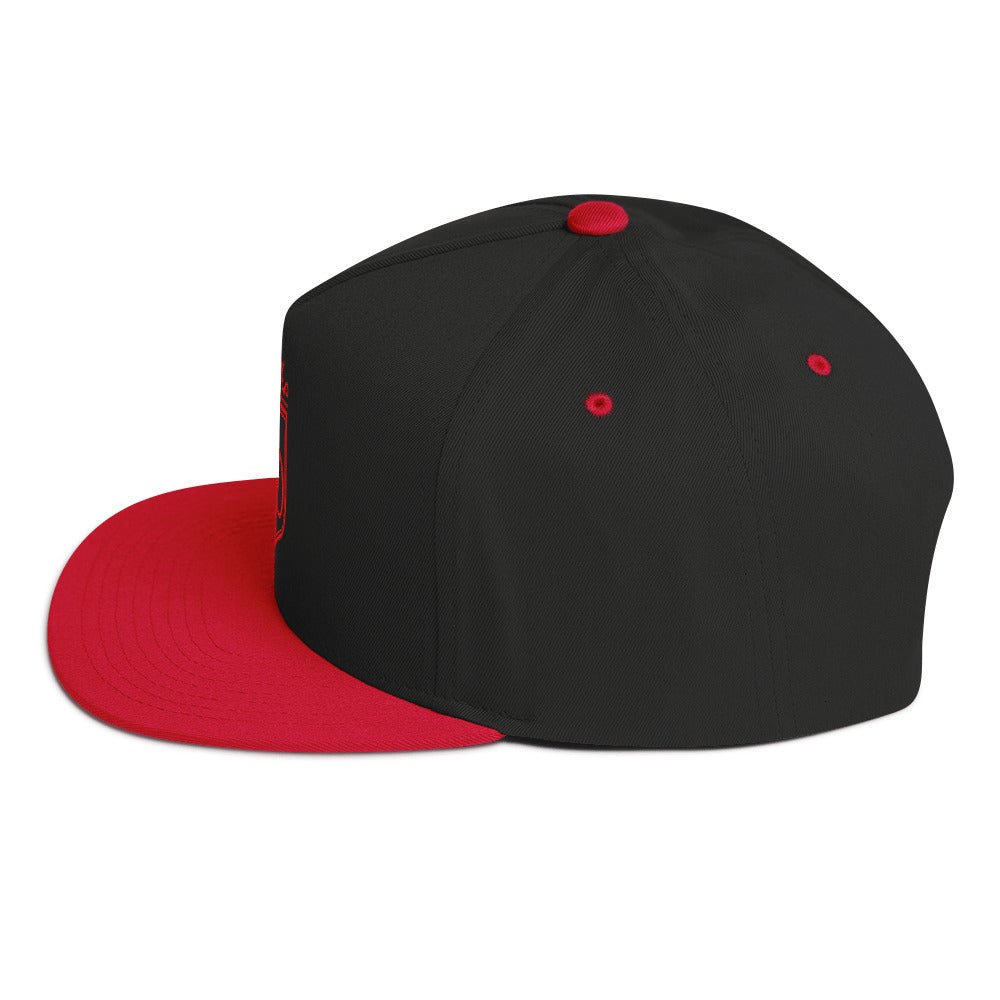 LaDuna Flat Bill Cap - Amerukhan Basics Clothing - 