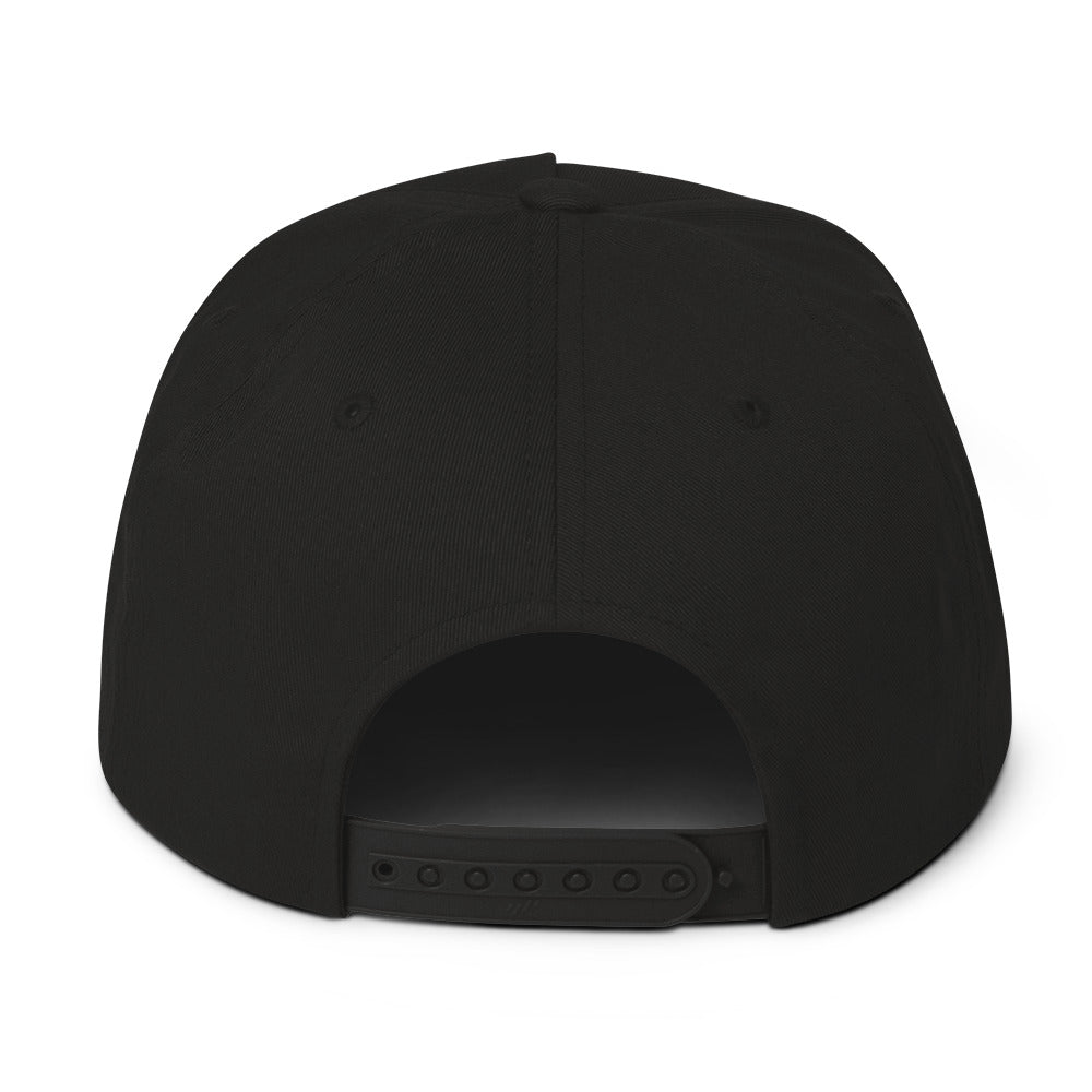 LaDuna Flat Bill Cap - Amerukhan Basics Clothing - 