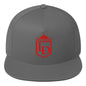 LaDuna Flat Bill Cap - Amerukhan Basics Clothing - 
