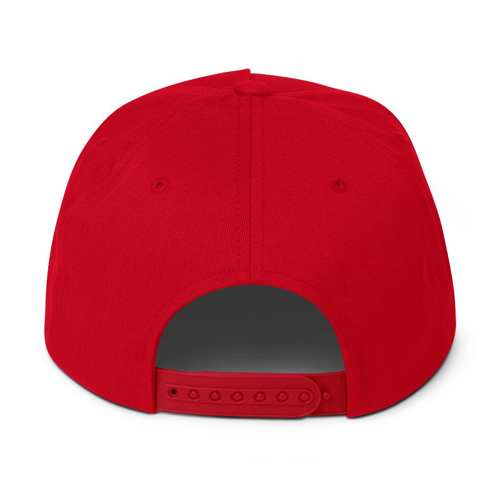 LaDuna Gold Flat Bill Cap - Amerukhan Basics Clothing - 