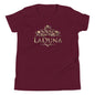 LaDuna Gold Youth Short Sleeve T-Shirt - Amerukhan Basics Clothing - 