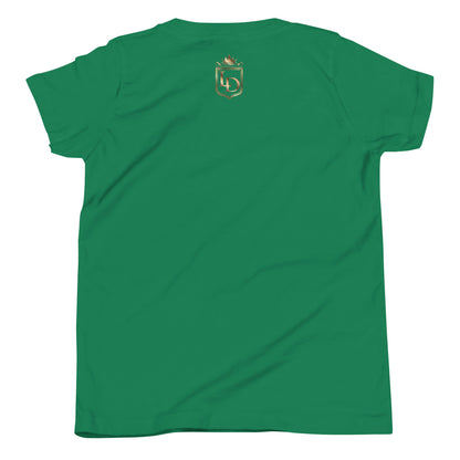 LaDuna Gold Youth Short Sleeve T-Shirt - Amerukhan Basics Clothing - 