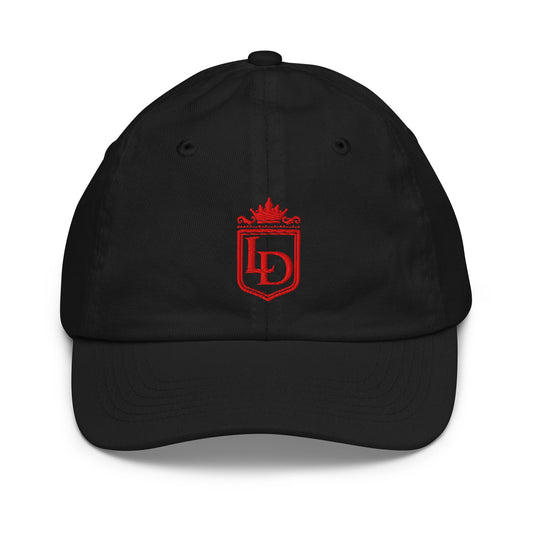 LaDuna Red Youth baseball cap - Amerukhan Basics Clothing - 