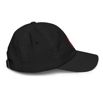 LaDuna Red Youth baseball cap - Amerukhan Basics Clothing - 