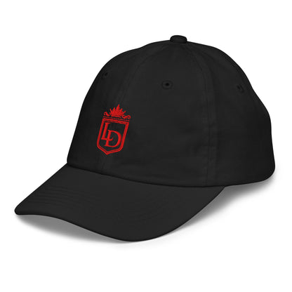 LaDuna Red Youth baseball cap - Amerukhan Basics Clothing - 