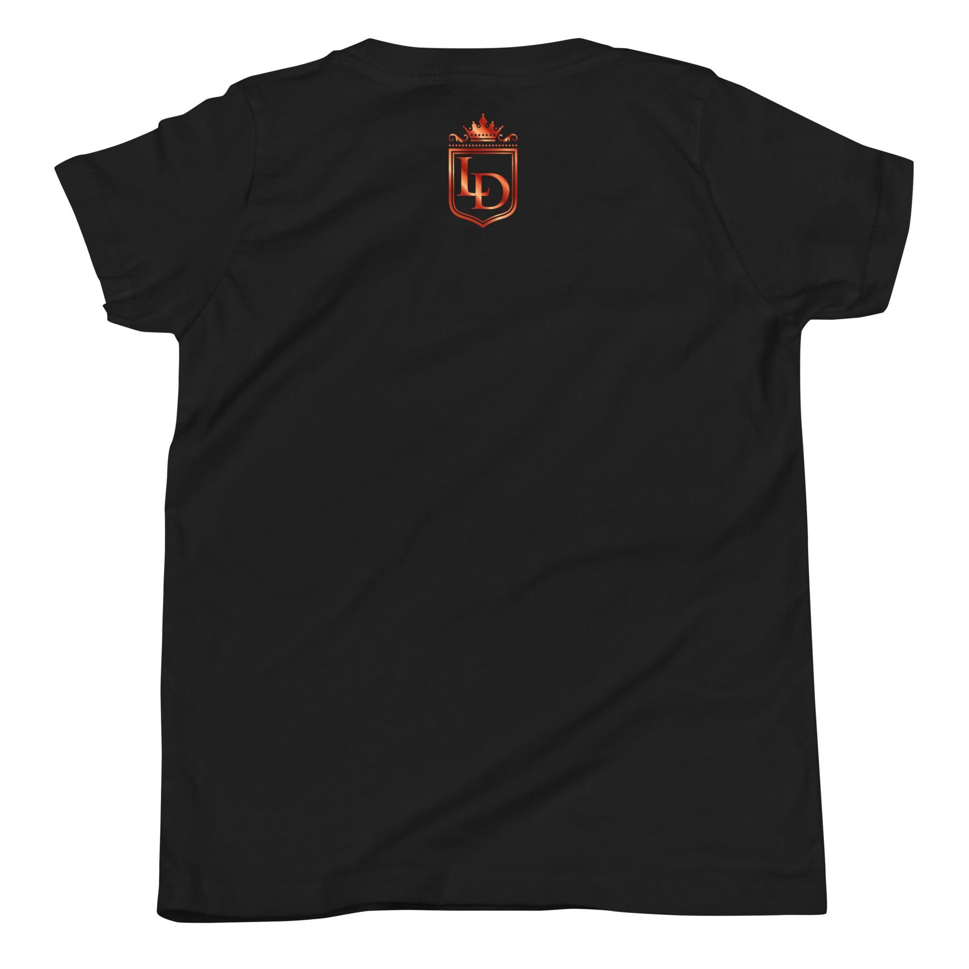 Laduna Red Youth Short Sleeve T-Shirt - Amerukhan Basics Clothing - 