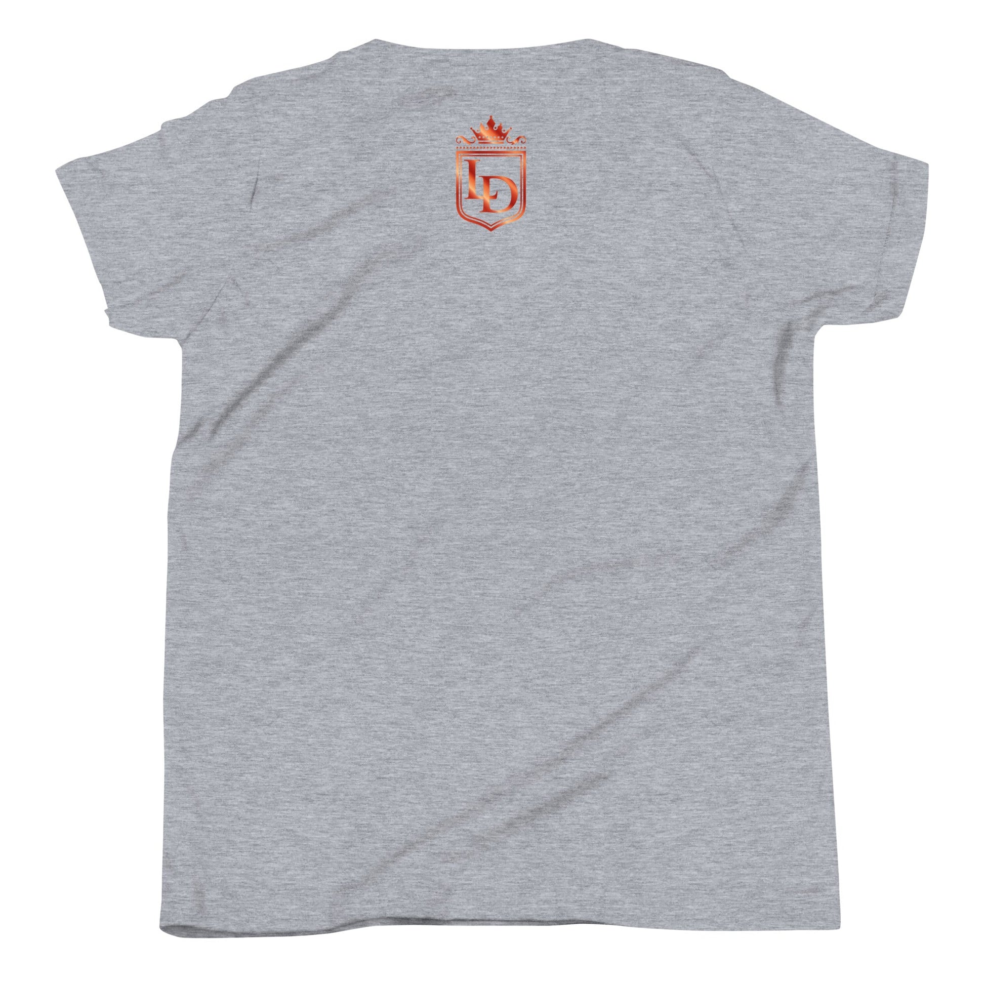 Laduna Red Youth Short Sleeve T-Shirt - Amerukhan Basics Clothing - 