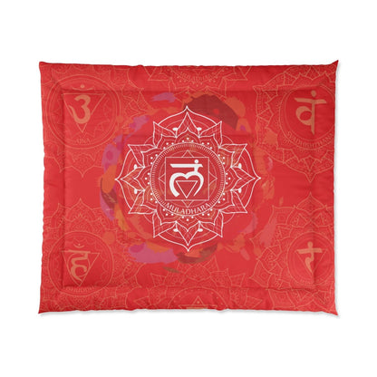 Muladhara Chakra Comforter - Amerukhan Basics Clothing - Home Decor