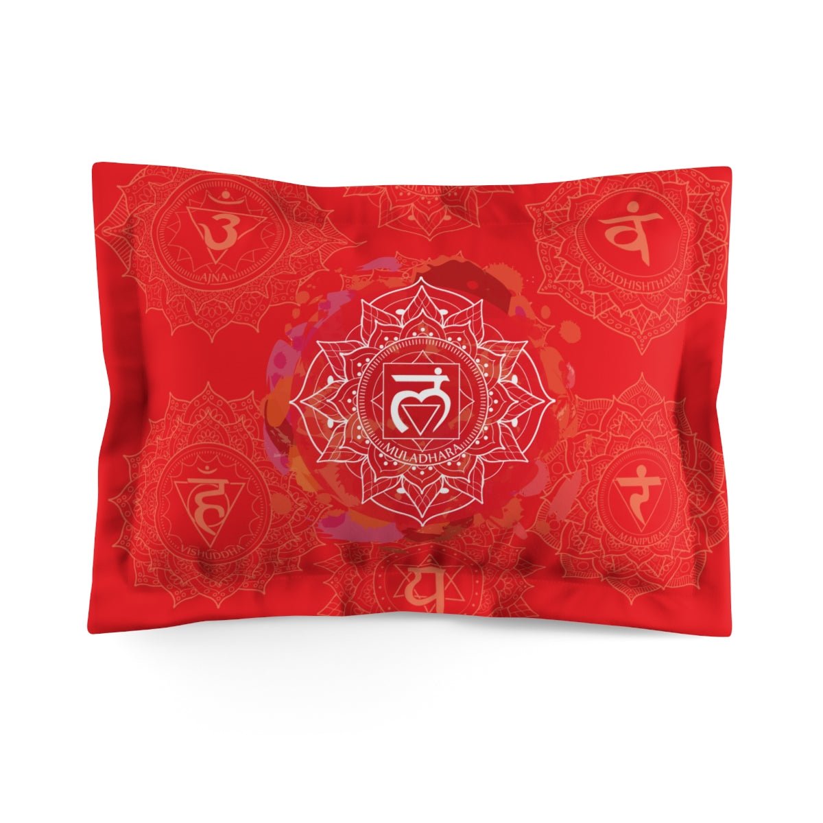 Muladhara Chakra Pillow Sham - Amerukhan Basics Clothing - Home Decor