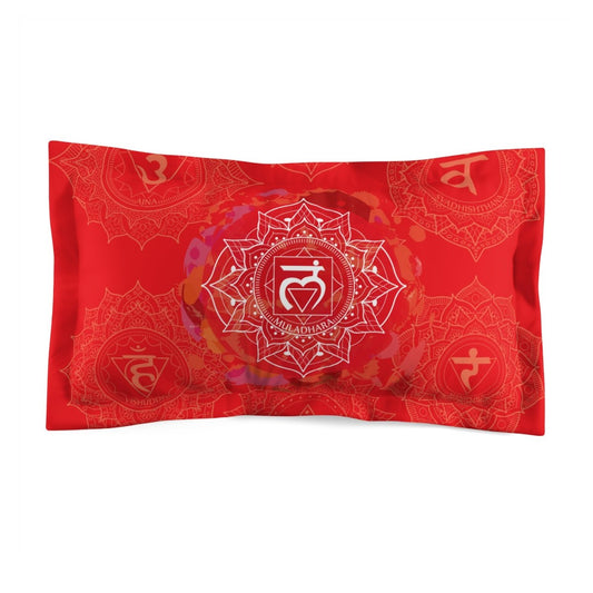 Muladhara Chakra Pillow Sham - Amerukhan Basics Clothing - Home Decor