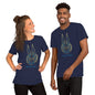 Peace to the Gods (Anpu) Short - Sleeve Unisex T-Shirt - Amerukhan Basics Clothing - T-Shirts