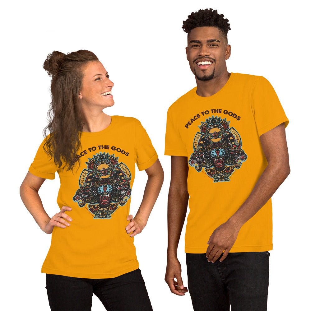 Peace to the Gods (Black Panther) T-Shirt - Amerukhan Basics Clothing - T-Shirts