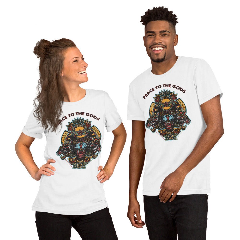 Peace to the Gods (Black Panther) T-Shirt - Amerukhan Basics Clothing - T-Shirts
